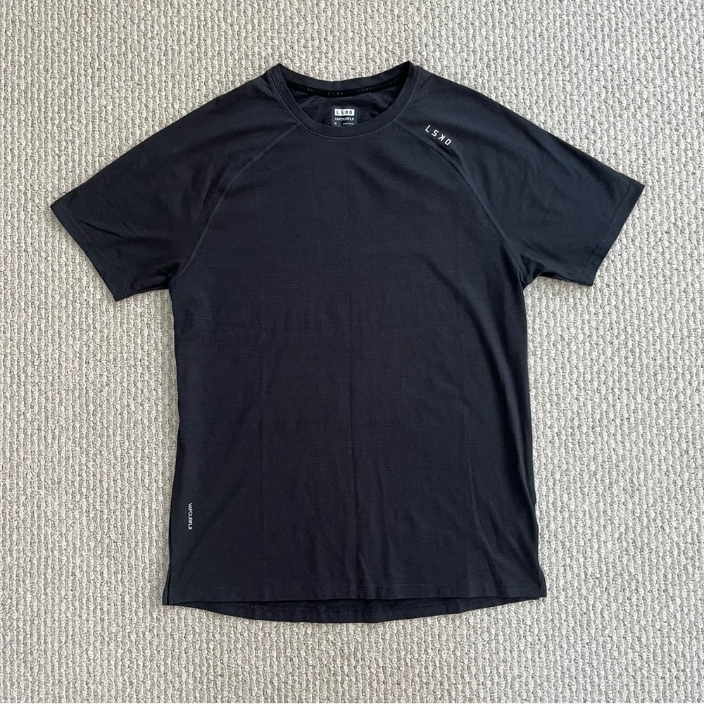 [BRAND NEW] LSKD Perform VapourFLX Tee - Medium (Black Marl)